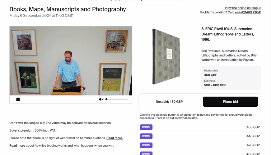 Auctionet Online Sale View